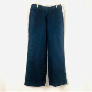 Boden Dark Navy Wide-Leg Trousers
